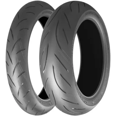 Battlax S21 120/70 + 180 /55ZR17 Coppia Pneumatici Bridgestone Moto Gomme