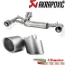 Akrapovic Abarth 595 Competizione 09 - 2018 Impianto Di Scarico Inox Con Terminali In Titanio Auto