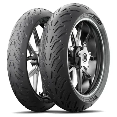 Road 6 120/70 + 180/55ZR17 Michelin Coppia Pneumatici Gomme Per Moto