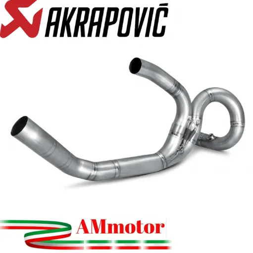 Ducati Monster 1200 / S Collettore Di Scarico Akrapovic Tubo Elimina Kat Catalizzatore Evolution Titanio Moto