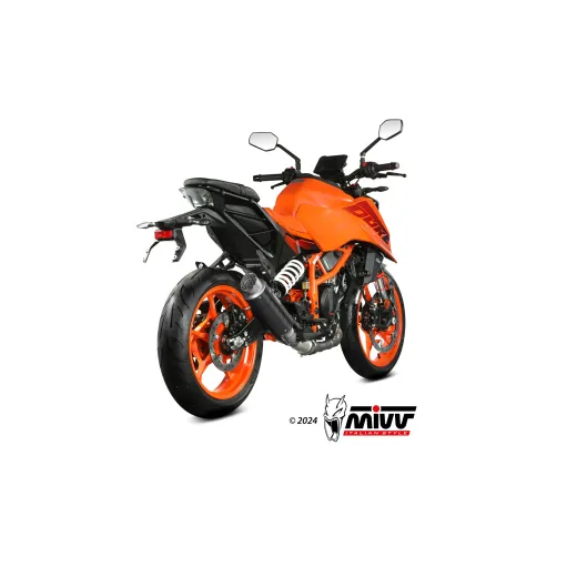 Mivv Ktm 390 Duke 24 - 2026 Terminale Di Scarico Marmitta Gp Pro Carbonio Moto Omologato
