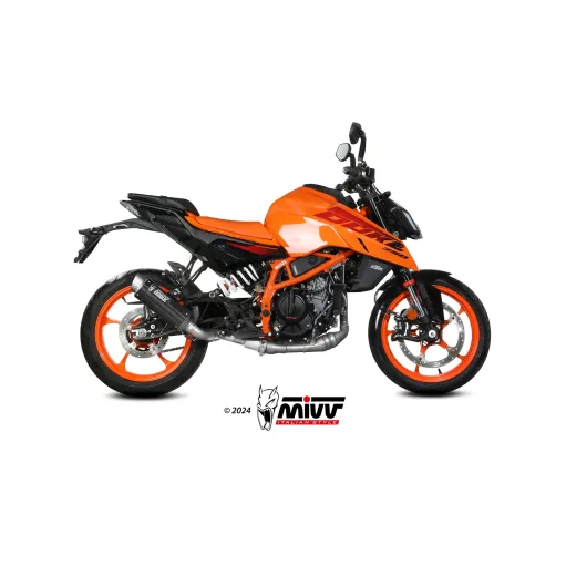 Mivv Ktm 390 Duke 24 - 2026 Terminale Di Scarico Marmitta Gp Pro Carbonio Moto Omologato