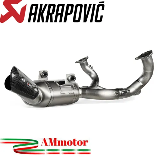 Bmw R 1300 GS Collettori Di Scarico Akrapovic Tubo Elimina Kat Titanio Catalizzatore Moto