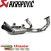 Bmw R 1300 GS Collettori Di Scarico Akrapovic Tubo Elimina Kat Titanio Catalizzatore Moto
