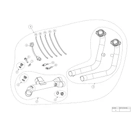 Yamaha Tenere 700 Collettori Di Scarico Akrapovic Tubo Elimina Kat Inox Catalizzatore Moto 2