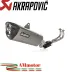 Akrapovic Yamaha T-Max 560 2025 2026 Impianto Di Scarico Completo Racing Line Terminale Titanio Moto Scooter
