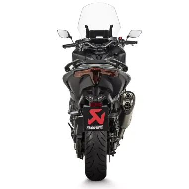 Akrapovic Yamaha T-Max 560 2025 2026 Impianto Di Scarico Completo Racing Line Terminale Titanio Moto Scooter