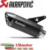 Akrapovic Ducati Monster 1200 / S 14 2016 Terminale Di Scarico Slip-On Line Titanio Black Moto