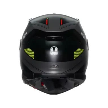 Casco Agv K7 Kyber Matt Grey Yellow Fluo Integrale Per Moto Opaco Visiera Max Pinlock