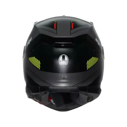 Casco Agv K7 Kyber Matt Grey Yellow Fluo Integrale Per Moto Opaco Visiera Max Pinlock