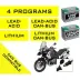 Carica Batteria Per Moto Scooter BC 3500 EVO + CARBON 150 ah 8 Cicli Mantenitore BC Battery
