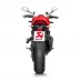 Akrapovic Ducati Monster 1200 R Terminale Di Scarico Slip-On Line Titanio Black Moto