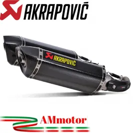 Akrapovic Ducati Monster 795 / 796 Terminali Di Scarico Slip-On Line Carbonio Moto