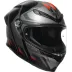 Casco Agv K6 S Karve Matt Black Grey Red Integrale Per Moto Opaco Visiera Max Pinlock