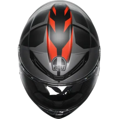 Casco Agv K6 S Karve Matt Black Grey Red Integrale Per Moto Opaco Visiera Max Pinlock