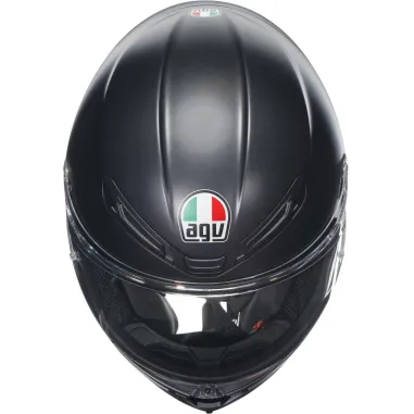 Casco Agv K6 S Matt Black Integrale Per Moto Nero Opaco Visiera Max Pinlock