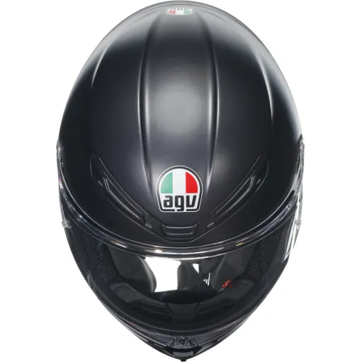 Casco Agv K6 S Matt Black Integrale Per Moto Nero Opaco Visiera Max Pinlock