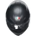 Casco Agv K6 S Matt Black Integrale Per Moto Nero Opaco Visiera Max Pinlock