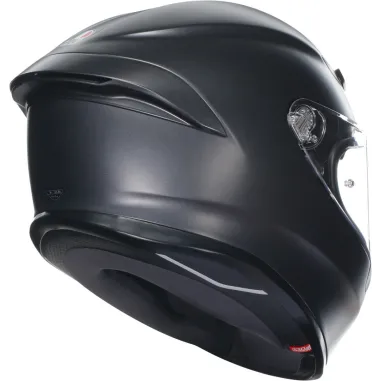 Casco Agv K6 S Matt Black Integrale Per Moto Nero Opaco Visiera Max Pinlock