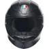 Casco Agv K6 S Matt Black Integrale Per Moto Nero Opaco Visiera Max Pinlock
