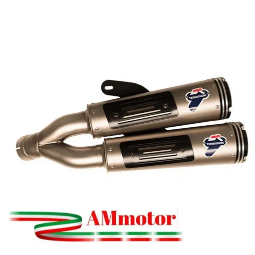 Terminali Di Scarico Con Raccordo Basso Termignoni Bmw R NineT Marmitta Conical Moto