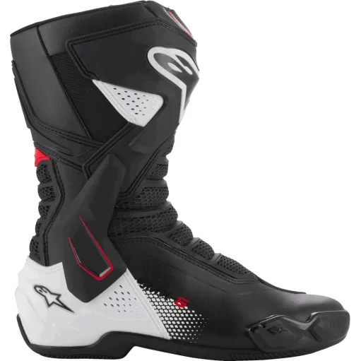 Alpinestars SMX-6 V3 R Black White Red Stivale Moto Strada Pista