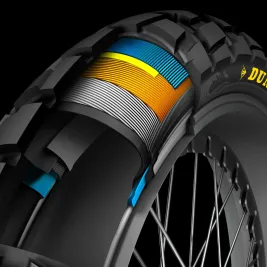 Dunlop Trailmax Raid 140 80 17 + 90 90 21 M + S Coppia Pneumatici Moto Gomme 2