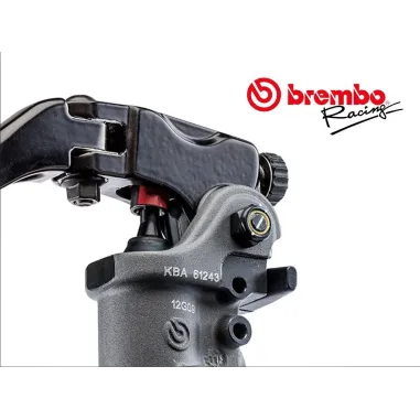 Pompa Brembo Radiale Rcs 17 Freno + Kit Serbatoio Olio Racing Moto
