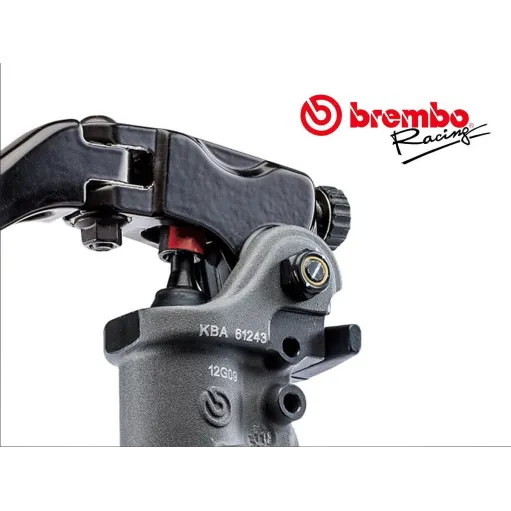Pompa Brembo Radiale Rcs 17 Freno + Kit Serbatoio Olio Racing Moto