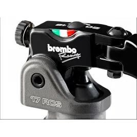 Pompa Brembo Radiale Rcs 17 Freno + Kit Serbatoio Olio Racing Moto 2