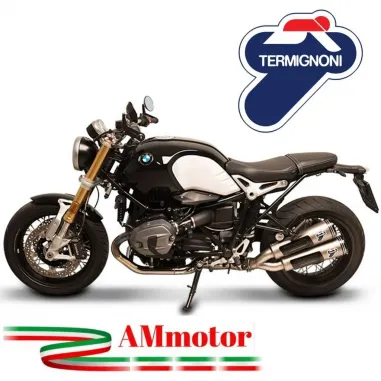 Terminali Di Scarico Con Raccordo Basso Termignoni Bmw R NineT Marmitta Conical Moto