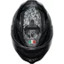 Casco Agv K7 Damascus Black Silver Integrale Per Moto Opaco Visiera Max Pinlock