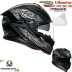 Casco Agv K7 Damascus Black Silver Integrale Per Moto Opaco Visiera Max Pinlock