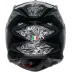 Casco Agv K7 Damascus Black Silver Integrale Per Moto Opaco Visiera Max Pinlock