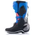 Alpinestars Tech 10 Supervented Stivali Motocross Enduro Nero Smalto Blu Viola Bianco