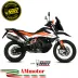 Mivv Ktm 890 SMT Terminale Di Scarico Moto Marmitta Speed Edge Inox Black Omologato