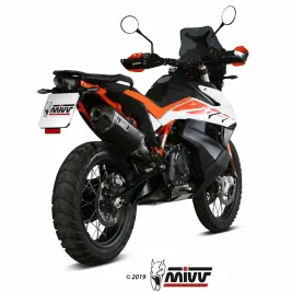 Mivv Ktm 890 SMT Terminale Di Scarico Moto Marmitta Speed Edge Inox Black Omologato 2