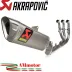 Akrapovic Yamaha R9 24 - 2026 Scarico Completo Moto Racing Line Terminale In Titanio