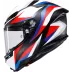 Casco Agv K6 S Tmewarp Matt Black Red Blue Integrale Per Moto Opaco Visiera Max Pinlock