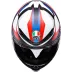 Casco Agv K6 S Tmewarp Matt Black Red Blue Integrale Per Moto Opaco Visiera Max Pinlock