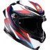 Casco Agv K6 S Tmewarp Matt Black Red Blue Integrale Per Moto Opaco Visiera Max Pinlock