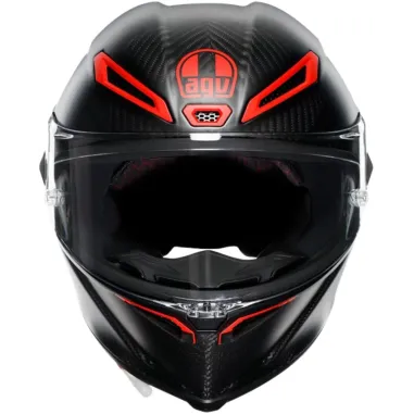 Casco Agv Pista GP RR Intrepido Matt Carbon Black Red Integrale Moto DOT E2206