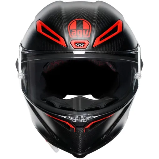 Casco Agv Pista GP RR Intrepido Matt Carbon Black Red Integrale Moto DOT E2206