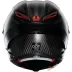 Casco Agv Pista GP RR Intrepido Matt Carbon Black Red Integrale Moto DOT E2206