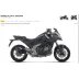 Terminale Di Scarico Arrow Honda NC 750 X 25 - 2026 Slip-On Indy Race EVO alluminio Dark con fondello carby Moto