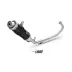 Mivv Yamaha Yzf R25 Scarico Completo Terminale Gp Black Inox Nero Moto