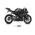 Mivv Yamaha Yzf R25 Scarico Completo Terminale Gp Black Inox Nero Moto