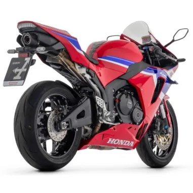 Arrow Honda Cbr 600 RR 2024 Terminale Di Scarico Moto Indy-Race Alluminio Nero Omologato