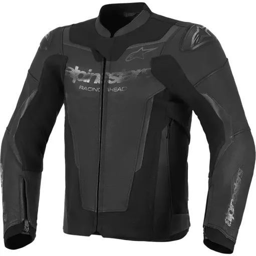 Alpinestars GP Force V2 Black Giacca In Pelle Moto