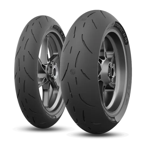 Sportec 01RS 120/70 180/55 zr17 Metzeler Coppia Pneumatici Moto